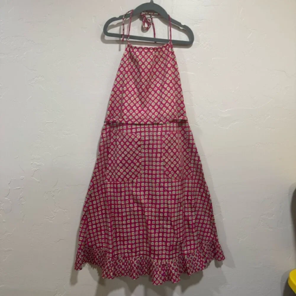 Ralph Lauren Girls Halter Top Dress Size 14